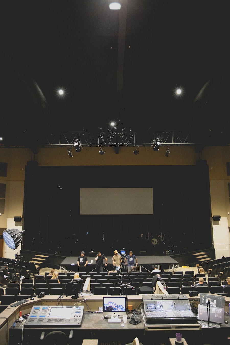 Conference stage